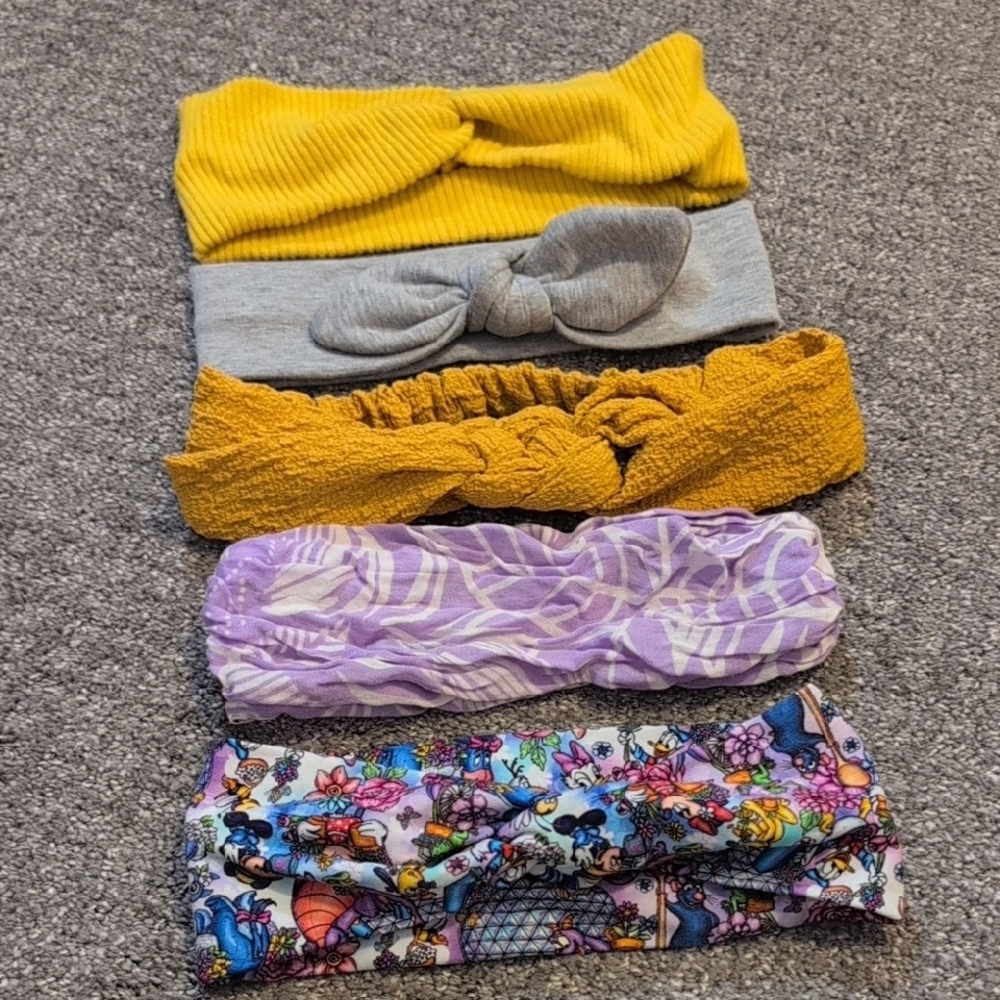 Colorful Cloth Headband Set - Picture 1 of 5